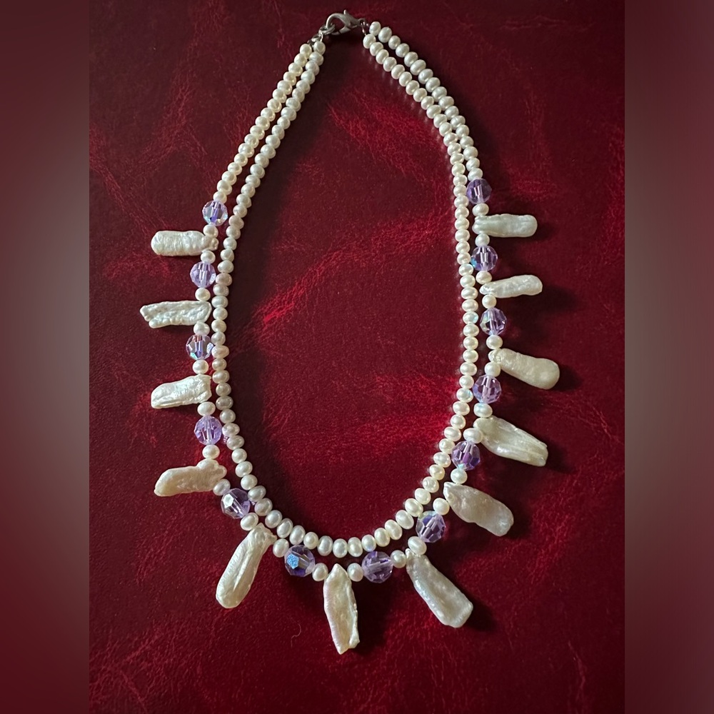 REAL freshwater pearl necklace!